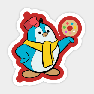 Palette the Penguin Sticker